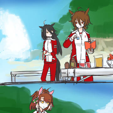 この後なんか起きそうなJDAMの４人の落書き