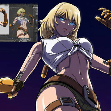 S4 - Original Character 3D + 2D