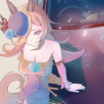 C107新刊イラスト本 ライスシャワー & フェアレディZ
