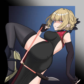 Evelyn in Sweety’s Dress