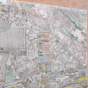 新宿駅大ガード・歌舞伎町付近