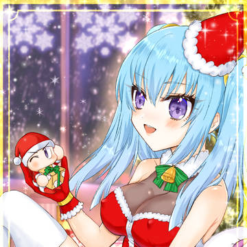 サンタコスの瑠菜さん