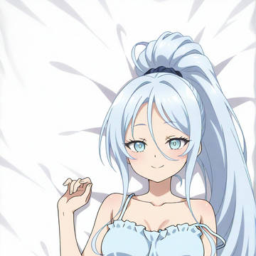 シルファ（第七王子）抱き枕カバー風イラスト
