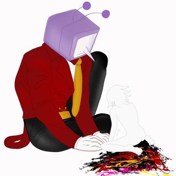 白