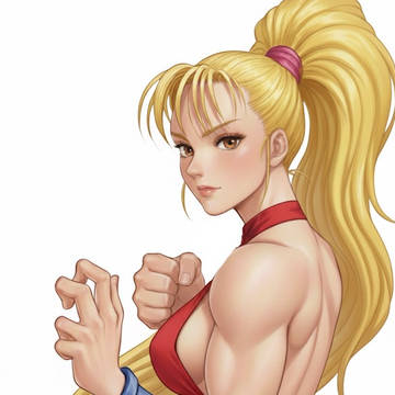 マキ ファイティングポーズ