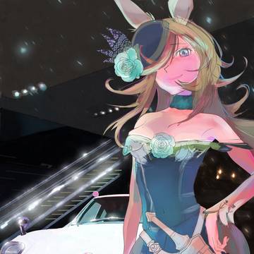 C107新刊イラスト本 ライスシャワー & 日産ミュージアム