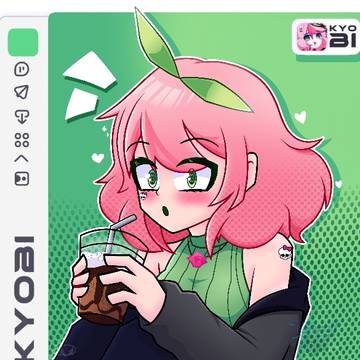 Fanart For Kyobi Exe 🩷💚