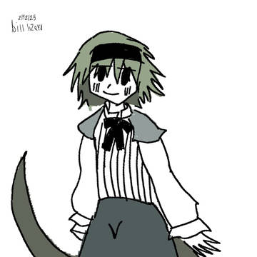 Lizard Bill doodle