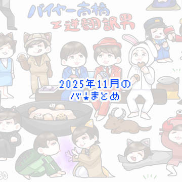 2025年11月 バFAまとめ