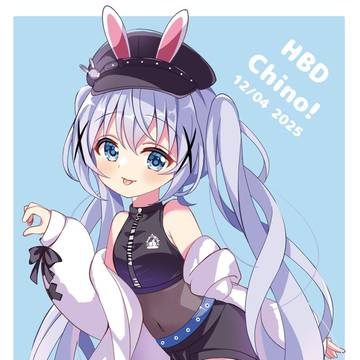 チノちゃん誕生日おめでとう!!