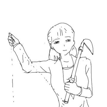 鎖鎌女さん。