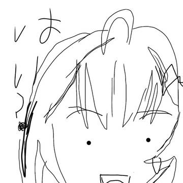 修行中ですが…モンストのエルさんを描きました！！