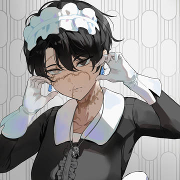 scarred maid OC