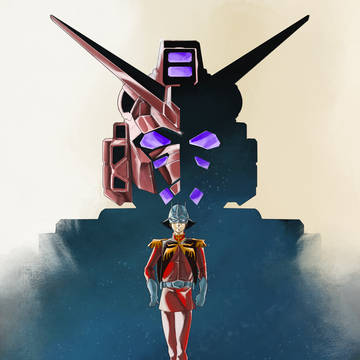 シャアの赤いガンダム