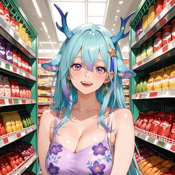 Grocery Day with Tsukiko