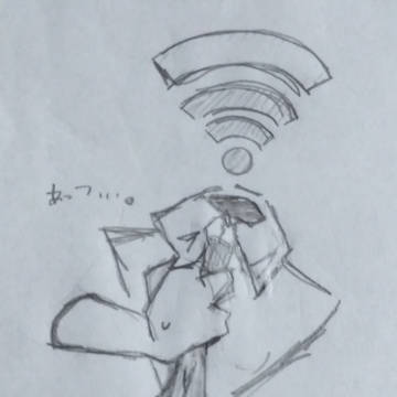 ちょっと前の落書き