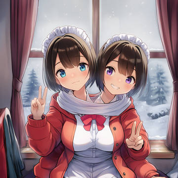 双頭なメイドさんたち6