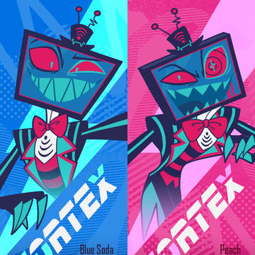 VORTEX (Blue Soda/Peach)