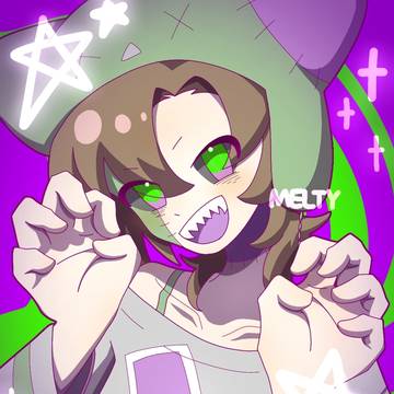 Xにあげたやつ(ムリウサちゃん以外)の本番と下描き!!