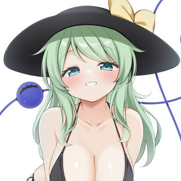 黒ビキニこいちち