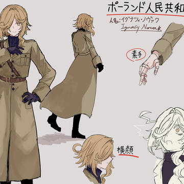 国擬人化デザメモモドキ(さらっと人名あり)