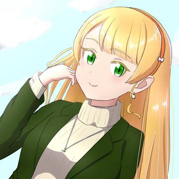 平安名すみれ アイドル前髪