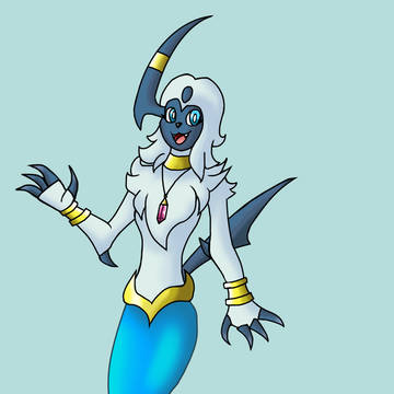 Isaak The Genie Absol