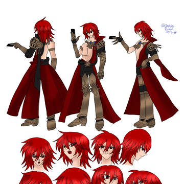 Calaban reference sheet