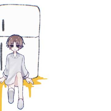 冷蔵庫の中で眠っている