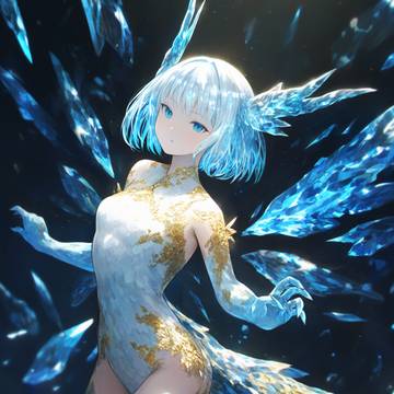 [展示]晶竜娘録│AIイラスト集