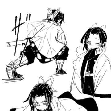 胡蝶さん落書き