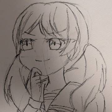 二葉つくし　得意げスマイル