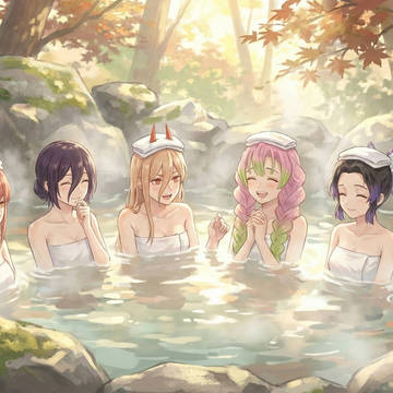 露天風呂でのひととき