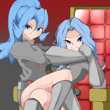 ロケット団の一員イブキとカリン