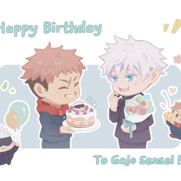 Happy Birthday to Gojo Sensei !✨
