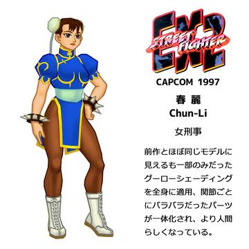 春麗（ストリートファイターEX2）