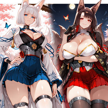 赤城と加賀 Akagi&Kaga