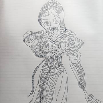 葬儀屋を描いてみた