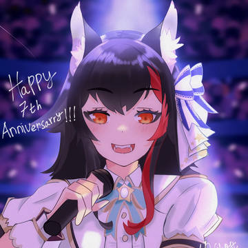 Ookami Mio 7th Anniversarry