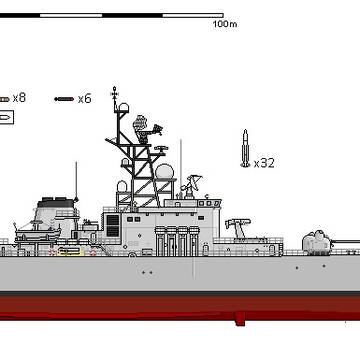 弗蘭格利級大型護衛艦