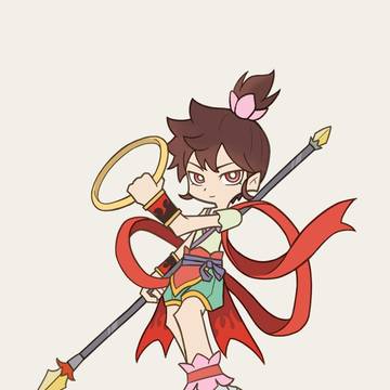 中国神話キャラクターの新潮なデザイン