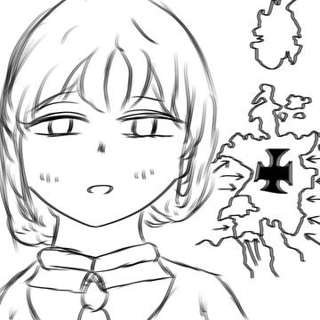 民兵のお姉さん