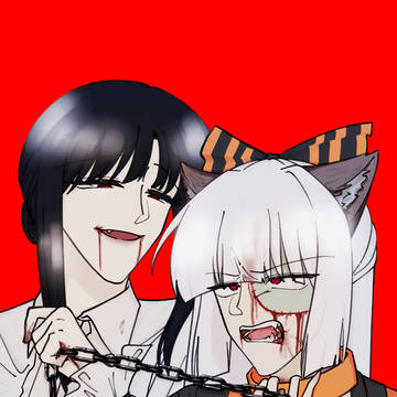 ハロウィーンのてるもこ