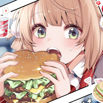 ういと一緒に昼食デート♡