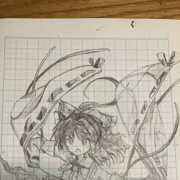 ロスワ霊夢模写