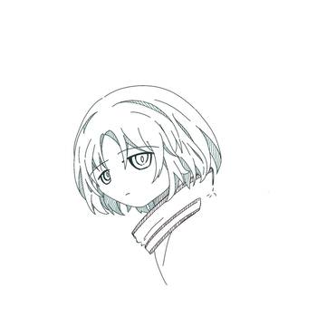 シルエットが丸い