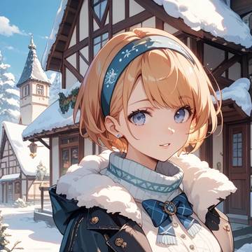 雪の町