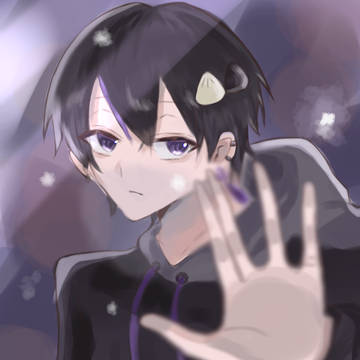 「…あ、雪だ。」