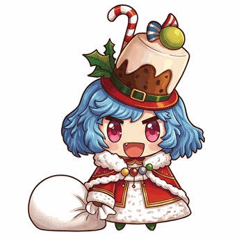 PADORU 圣诞哈娜转圈圈