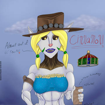 Cinnamon! Giantess Clown Girl!